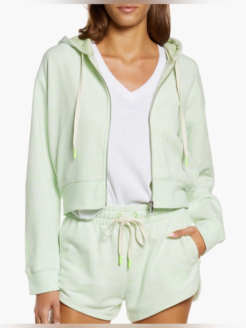 UGG Camari Hoodie Melange Zip Hooded Sweatshirt Size M